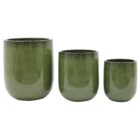 Glazed hoge pot green-8811