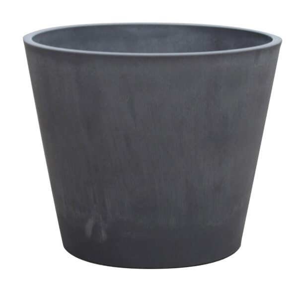 Woodstone conisch rond charcoal -0